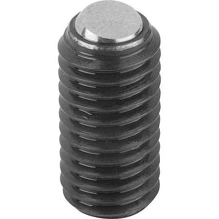 Ball-end Thrust Screws Without Head, With Flattened Ball